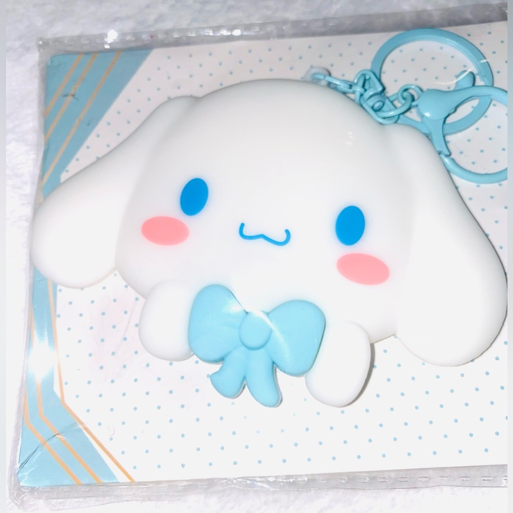 Cinnamoroll keychain mirror